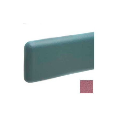 Pawling Wall Guard W/Rounded Top & Bottom Edges, Plastic Clip Retainer System, 6"H x 12'L, Victorian Rose WG-6C-12-304